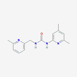 1-(4,6-Dimethylpyridin-2-yl)-3-[(6-methylpyridin-2-yl)methyl]urea