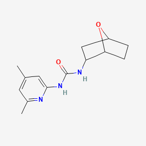 1-(4,6-Dimethylpyridin-2-yl)-3-(7-oxabicyclo[2.2.1]heptan-2-yl)urea