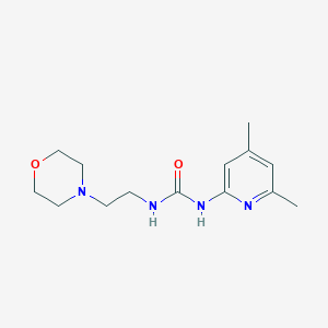 1-(4,6-Dimethylpyridin-2-yl)-3-(2-morpholin-4-ylethyl)urea