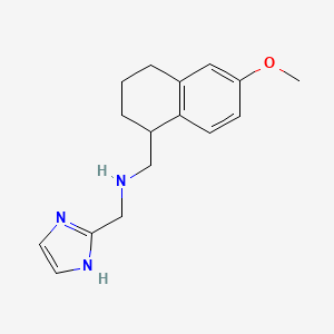 N-(1H-imidazol-2-ylmethyl)-1-(6-methoxy-1,2,3,4-tetrahydronaphthalen-1-yl)methanamine