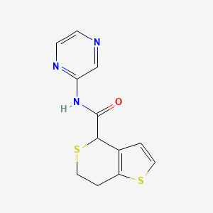 N-pyrazin-2-yl-6,7-dihydro-4H-thieno[3,2-c]thiopyran-4-carboxamide