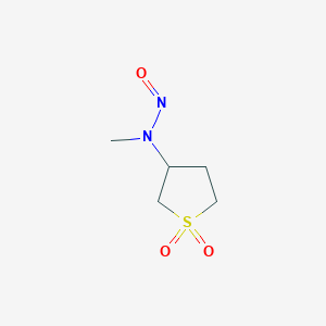 molecular formula C5H10N2O3S B076585 N-亚硝基甲基氨基磺酰胺 CAS No. 13256-21-8
