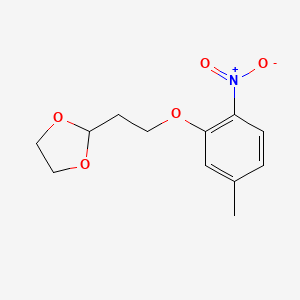 2-[2-(5-Methyl-2-nitrophenoxy)ethyl]-1,3-dioxolane