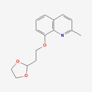 8-[2-(1,3-Dioxolan-2-yl)ethoxy]-2-methylquinoline