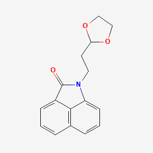 1-[2-(1,3-Dioxolan-2-yl)ethyl]benzo[cd]indol-2-one