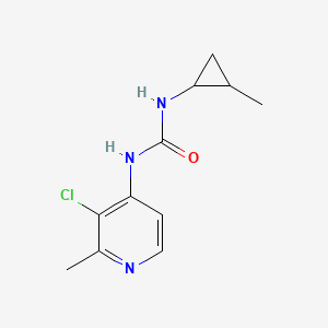 1-(3-Chloro-2-methylpyridin-4-yl)-3-(2-methylcyclopropyl)urea