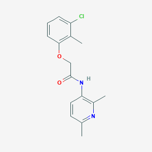 2-(3-chloro-2-methylphenoxy)-N-(2,6-dimethylpyridin-3-yl)acetamide