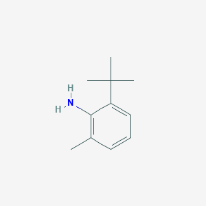 molecular formula C11H17N B076606 2-叔丁基-6-甲基苯胺 CAS No. 13117-94-7