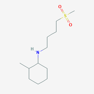 2-methyl-N-(4-methylsulfonylbutyl)cyclohexan-1-amine