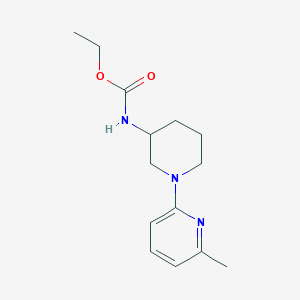 ethyl N-[1-(6-methylpyridin-2-yl)piperidin-3-yl]carbamate