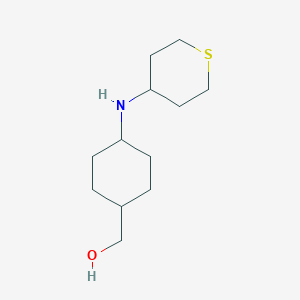 [4-(Thian-4-ylamino)cyclohexyl]methanol