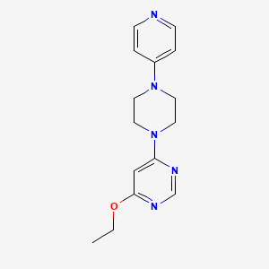 4-Ethoxy-6-(4-pyridin-4-ylpiperazin-1-yl)pyrimidine