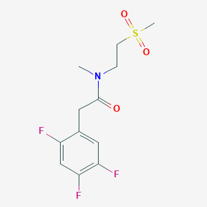 N-methyl-N-(2-methylsulfonylethyl)-2-(2,4,5-trifluorophenyl)acetamide