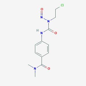 B076613 Urea, 1-(2-chloroethyl)-3-(p-(dimethylcarbamoyl)phenyl)-3-nitroso- CAS No. 13909-28-9