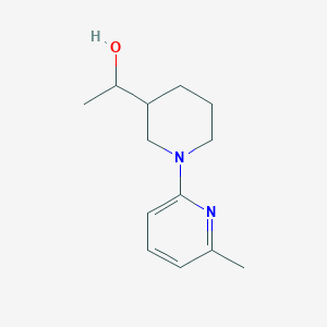 1-[1-(6-Methylpyridin-2-yl)piperidin-3-yl]ethanol