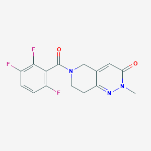 2-methyl-6-(2,3,6-trifluorobenzoyl)-7,8-dihydro-5H-pyrido[4,3-c]pyridazin-3-one