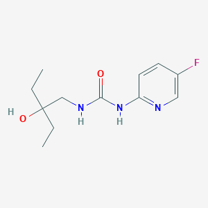 1-(2-Ethyl-2-hydroxybutyl)-3-(5-fluoropyridin-2-yl)urea