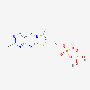 molecular formula C12H16N4O7P2S B076623 二磷酸硫铬胺 CAS No. 13185-55-2