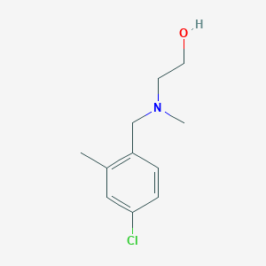 2-[(4-Chloro-2-methylphenyl)methyl-methylamino]ethanol