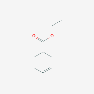 B076639 3-Cyclohexene-1-carboxylic acid, ethyl ester CAS No. 15111-56-5