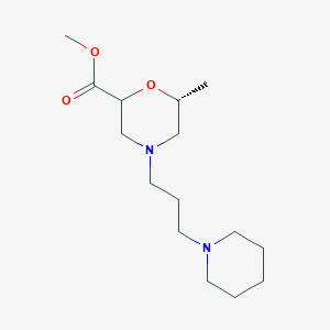 methyl (6R)-6-methyl-4-(3-piperidin-1-ylpropyl)morpholine-2-carboxylate