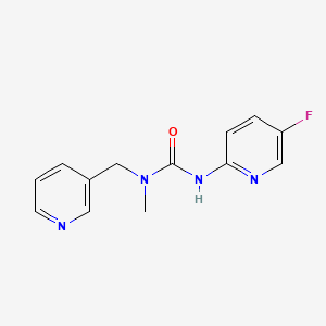 3-(5-Fluoropyridin-2-yl)-1-methyl-1-(pyridin-3-ylmethyl)urea