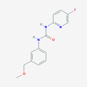 1-(5-Fluoropyridin-2-yl)-3-[3-(methoxymethyl)phenyl]urea