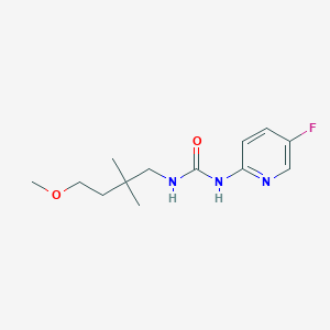 1-(5-Fluoropyridin-2-yl)-3-(4-methoxy-2,2-dimethylbutyl)urea