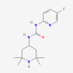 1-(5-Fluoropyridin-2-yl)-3-(2,2,6,6-tetramethylpiperidin-4-yl)urea