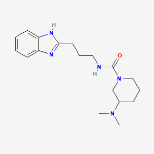 N-[3-(1H-benzimidazol-2-yl)propyl]-3-(dimethylamino)piperidine-1-carboxamide