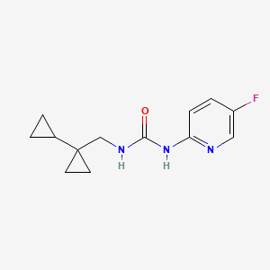 1-[(1-Cyclopropylcyclopropyl)methyl]-3-(5-fluoropyridin-2-yl)urea