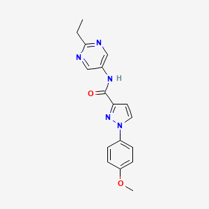 N-(2-ethylpyrimidin-5-yl)-1-(4-methoxyphenyl)pyrazole-3-carboxamide