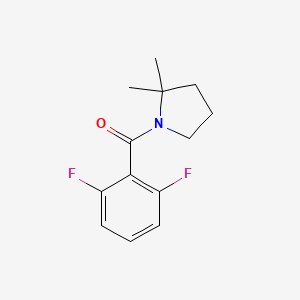 (2,6-Difluorophenyl)-(2,2-dimethylpyrrolidin-1-yl)methanone