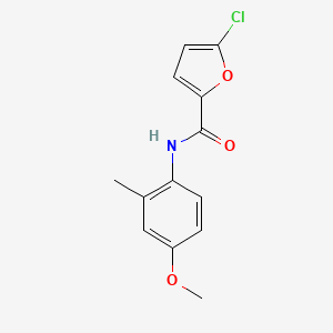 5-chloro-N-(4-methoxy-2-methylphenyl)furan-2-carboxamide