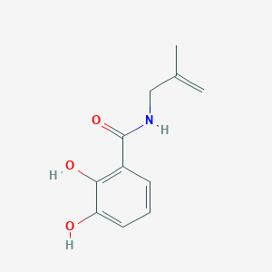 2,3-dihydroxy-N-(2-methylprop-2-enyl)benzamide