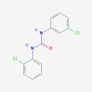 B076682 1-(2-Chlorophenyl)-3-(3-chlorophenyl)urea CAS No. 13208-21-4