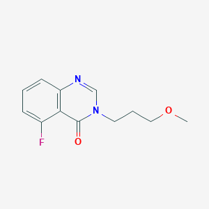 5-Fluoro-3-(3-methoxypropyl)quinazolin-4-one