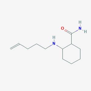 2-(Pent-4-enylamino)cyclohexane-1-carboxamide