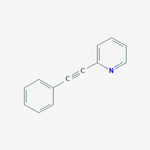 molecular formula C13H9N B076701 2-(2-苯乙炔基)吡啶 CAS No. 13141-42-9