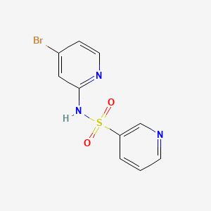 N-(4-bromopyridin-2-yl)pyridine-3-sulfonamide