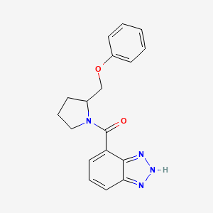 2H-benzotriazol-4-yl-[2-(phenoxymethyl)pyrrolidin-1-yl]methanone