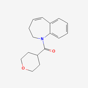 2,3-Dihydro-1-benzazepin-1-yl(oxan-4-yl)methanone