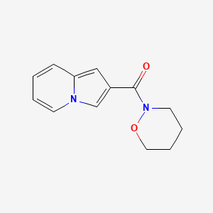 Indolizin-2-yl(oxazinan-2-yl)methanone