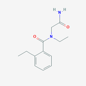 N-(2-amino-2-oxoethyl)-N,2-diethylbenzamide