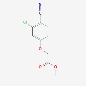 Methyl 2-(3-chloro-4-cyanophenoxy)acetate