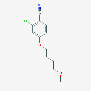 2-Chloro-4-(4-methoxybutoxy)benzonitrile