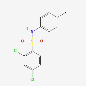 molecular formula C13H11Cl2NO2S B7673071 CID 91113941 