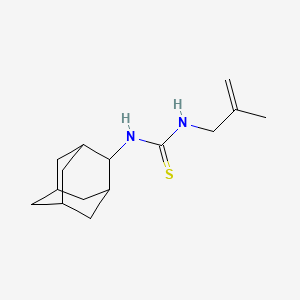 1-(2-Adamantyl)-3-(2-methylprop-2-enyl)thiourea