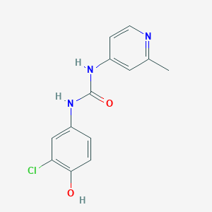 1-(3-Chloro-4-hydroxyphenyl)-3-(2-methylpyridin-4-yl)urea