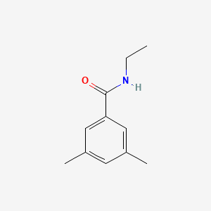 molecular formula C11H15NO B7673279 N-ethyl-3,5-dimethylbenzamide 